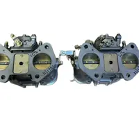 Italian WEBER 40 DCOE early Type 18 brass shaft carburettors X2