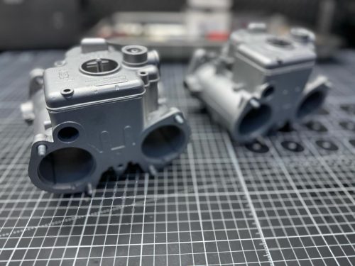 Italian WEBER 40 DCOE early Type 31 brass shaft carburettors X2 - Image 3