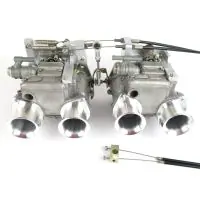 Magard style twin cable throttle linkage kit for Dellorto DHLA carburettors - Image 2