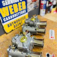 Italian WEBER 48 DCO SP carburettors X2