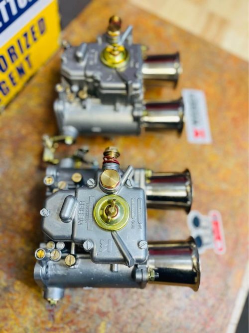 Italian WEBER 48 DCO SP carburettors X2 - Image 3