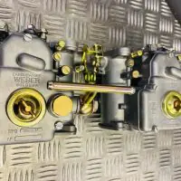 Italian WEBER 40 DCOE early Type 27 carburettors X2