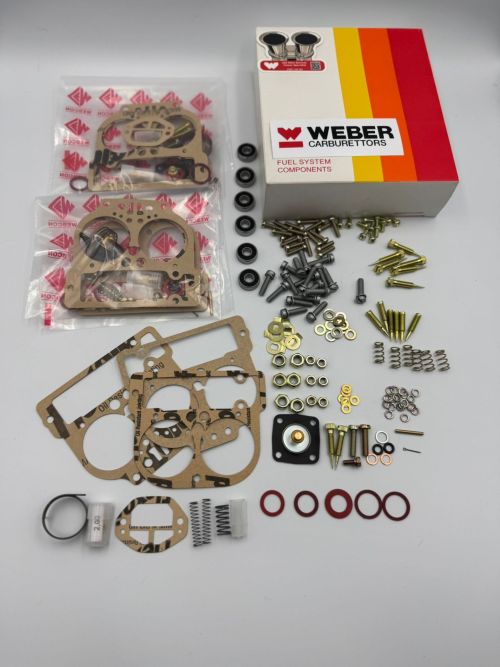 Genuine Weber 42 DCNF Master service kit for triple carb set up - Image 3