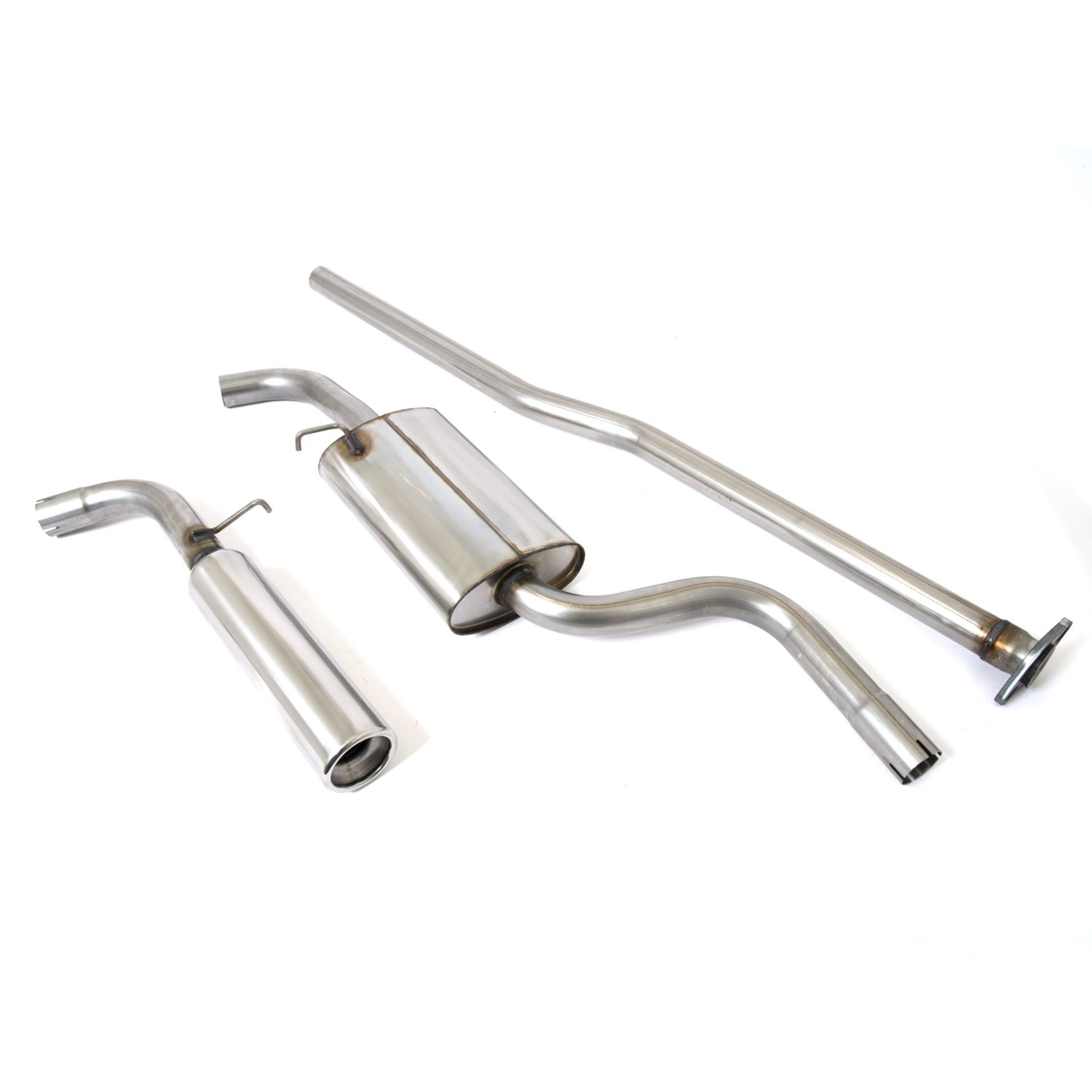 Ford Fiesta MK1 1.6 XR2 (81-84) - 2 Silencer System