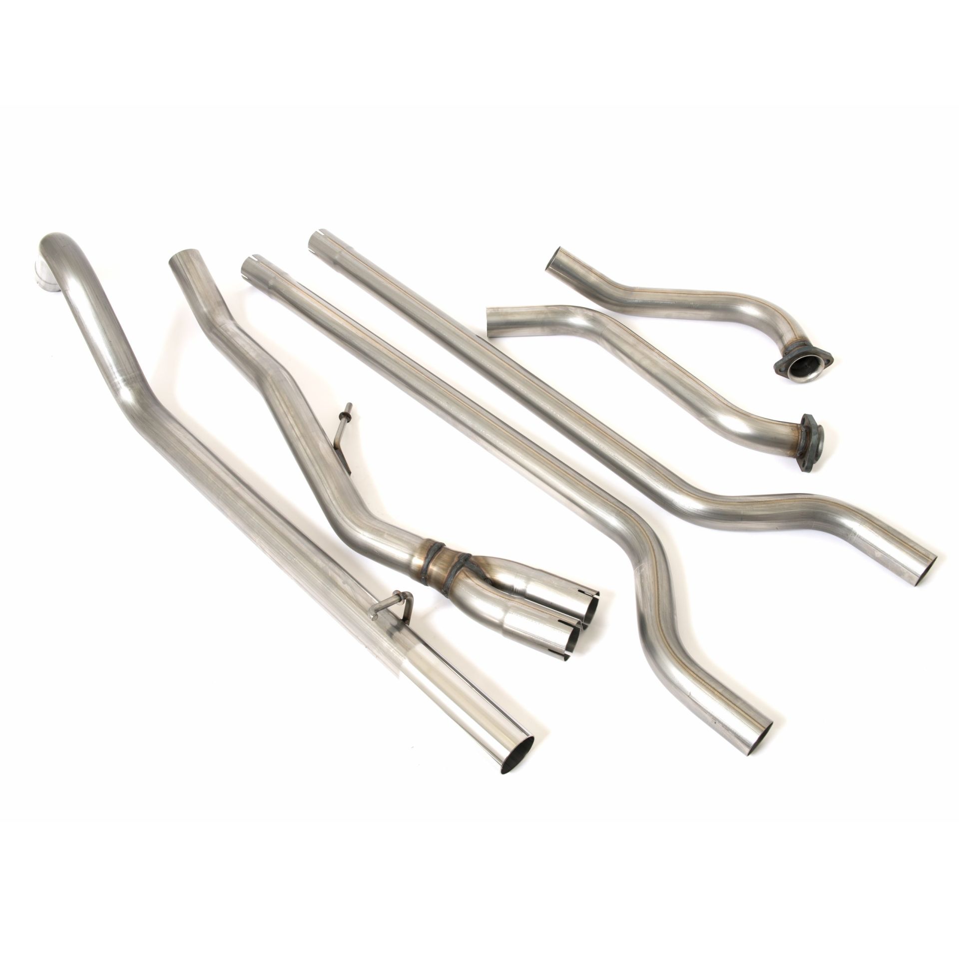 Ford Granada MK2 2.3 V6 with OEM Manifolds - 0 Silencer System