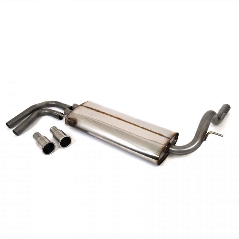 Honda CRX 1.5/1.6 (87-91) - Rear With Silencer