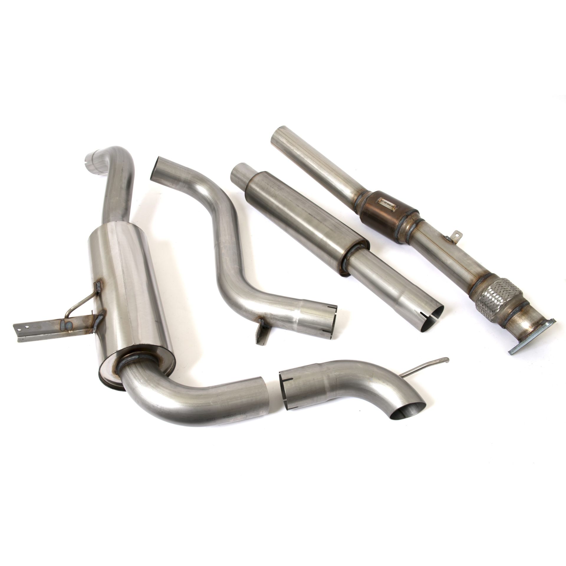 Renault Megane 3 RS CUP & TROPHY WITH SPORTS CAT - 2 Silencer System