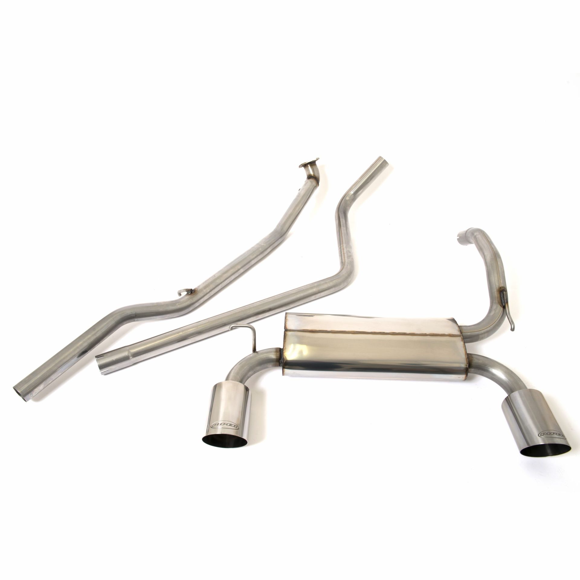 Citroen C1 1.0 (05-14) Duplex System - 1 Silencer Exhaust System