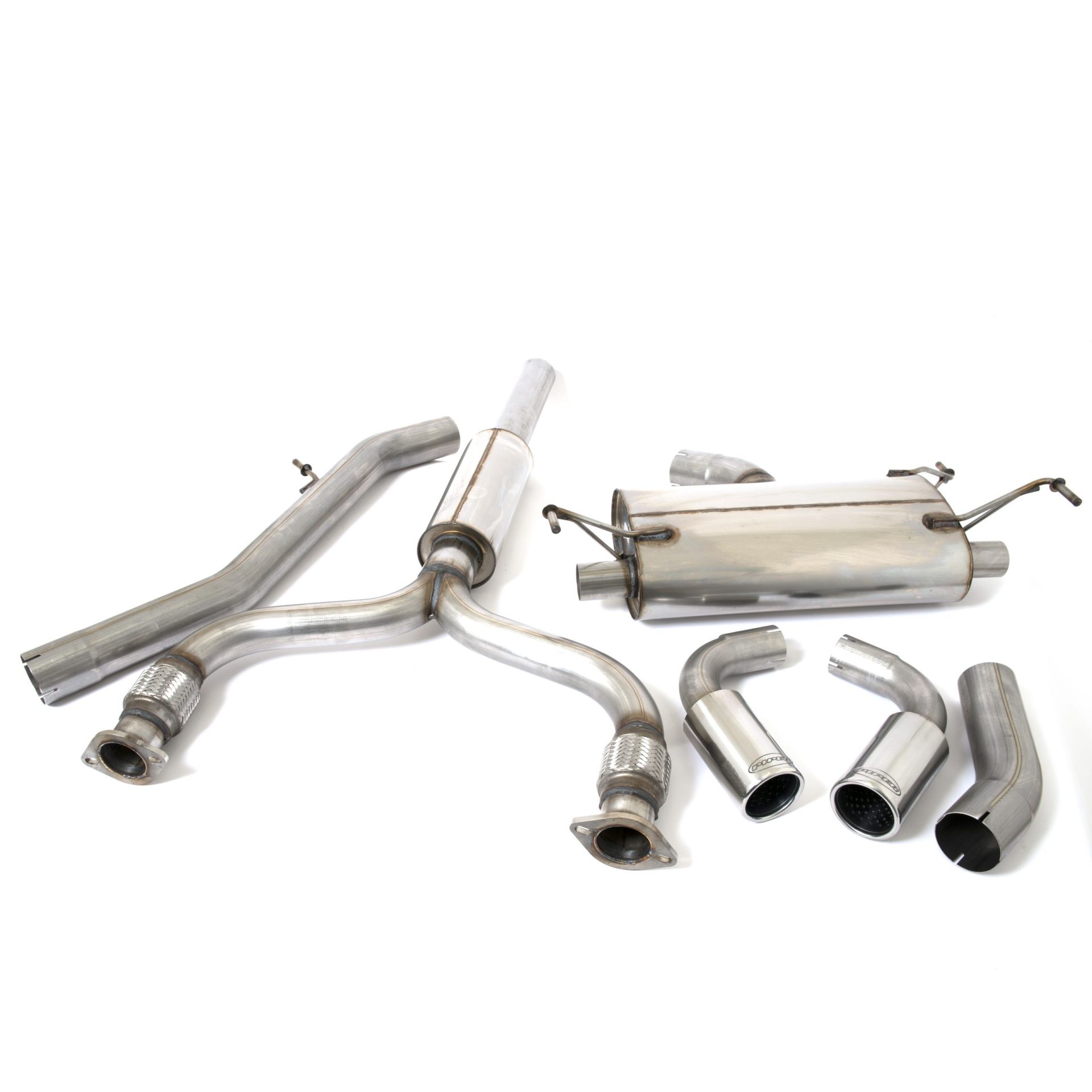 Nissan 350Z (FAIRLADY Z33) 3.5l V6 Dual Exit - 2 Silencer System